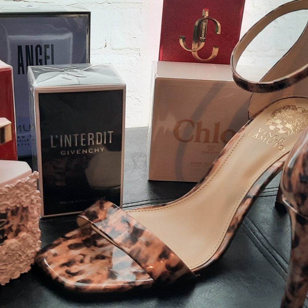 Vince Camuto square toe heels